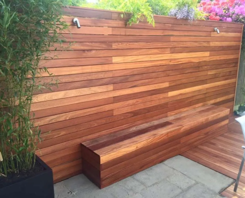 garden fence installed Hampshire